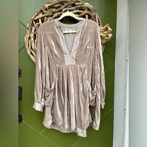 Free people Velvet Dress